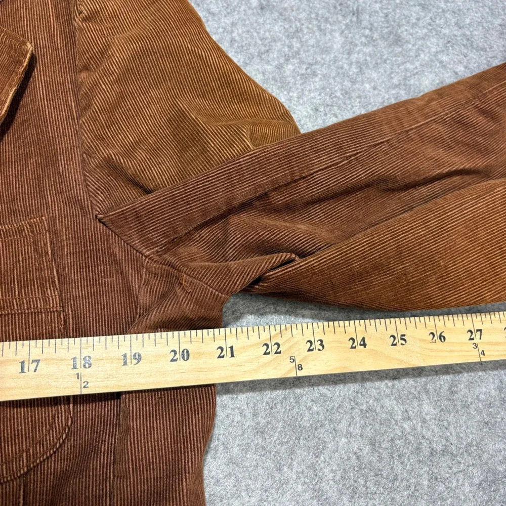 Vintage Levis Panatela Mens Brown Corduroy Blazer Western Sport Coat 70s 42 43